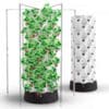 Hydroponic Garden Tower with LED Grow Lights