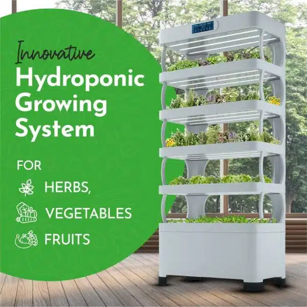 Hydroponics Tower | Hydroponic Tower Garden | Hydroponic Gardening Tower | Indoor Hydroponic Garden Tower | Best Hydroponic Tower Garden