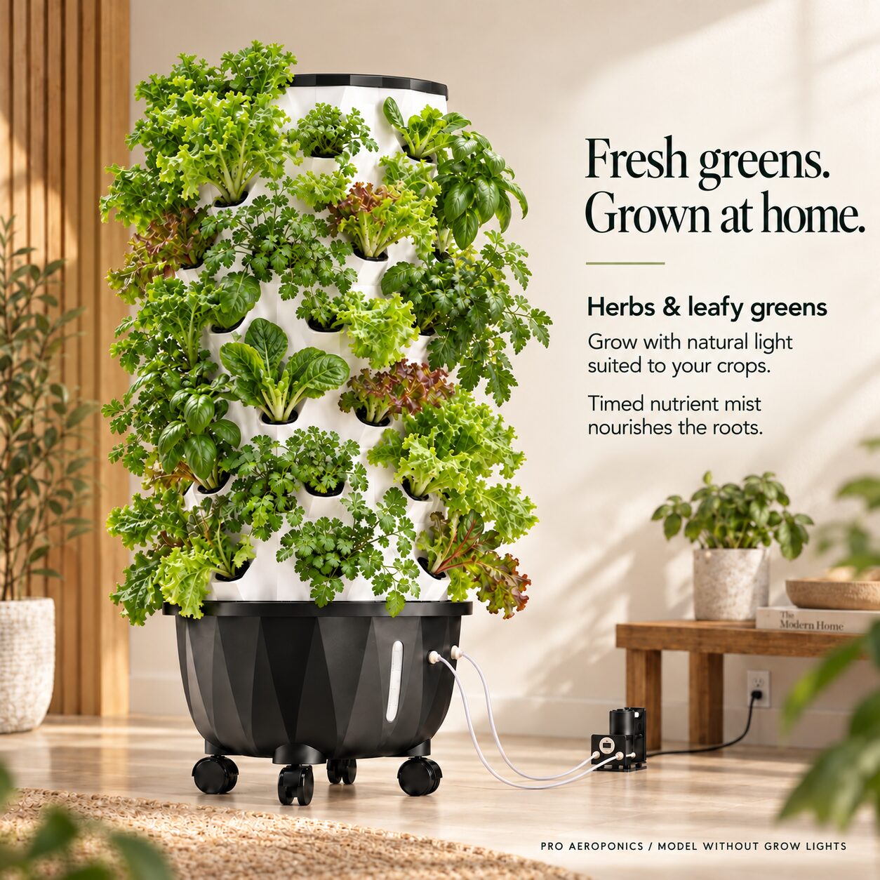 Hydroponics Growing Systems Pro AeroTower — High-Pressure Aeroponics Growing System (48 Pots) - Image 2