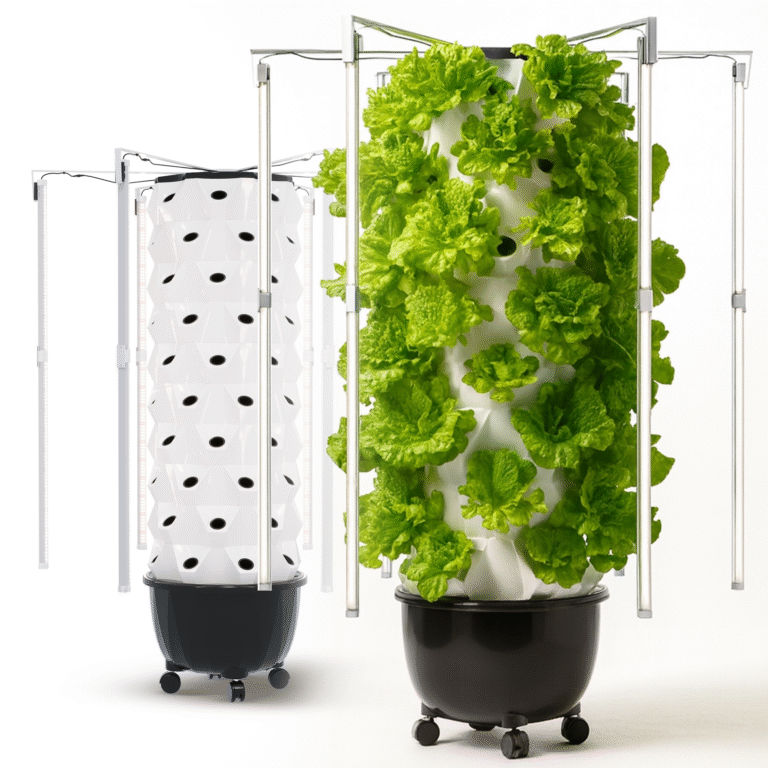 hydroponic growing tower