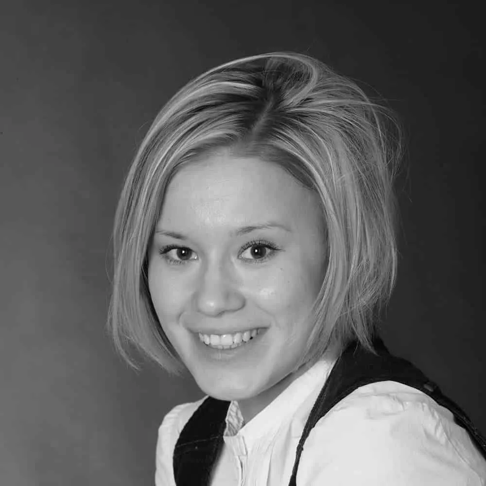 Amy Shaw, Nutraponics team member, smiling portrait