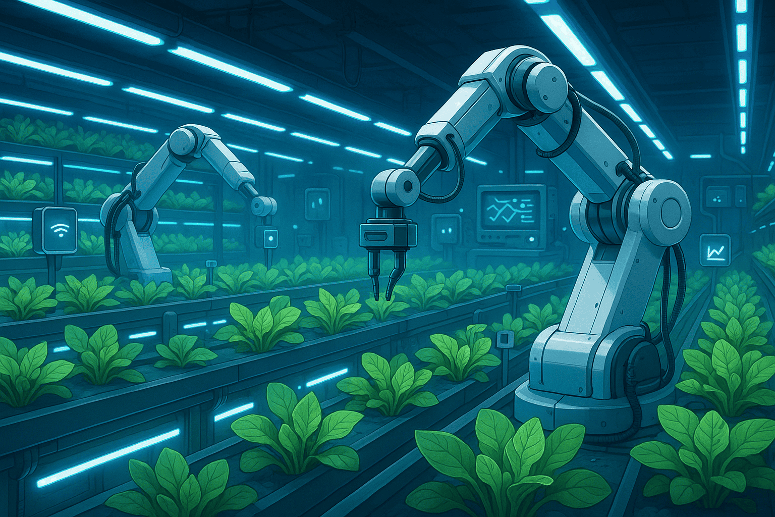 AI in hydroponics