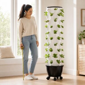 Choosing a Nutraponics tower garden system for the home