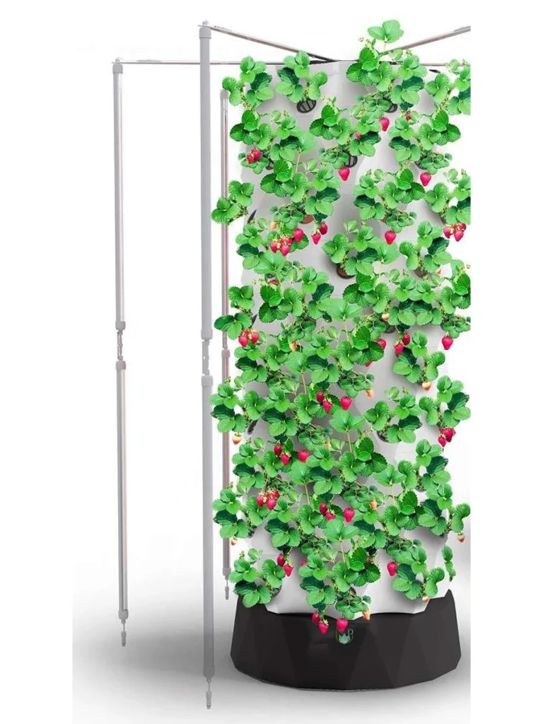 Pro AeroTower 48 with LED hydroponic growing system