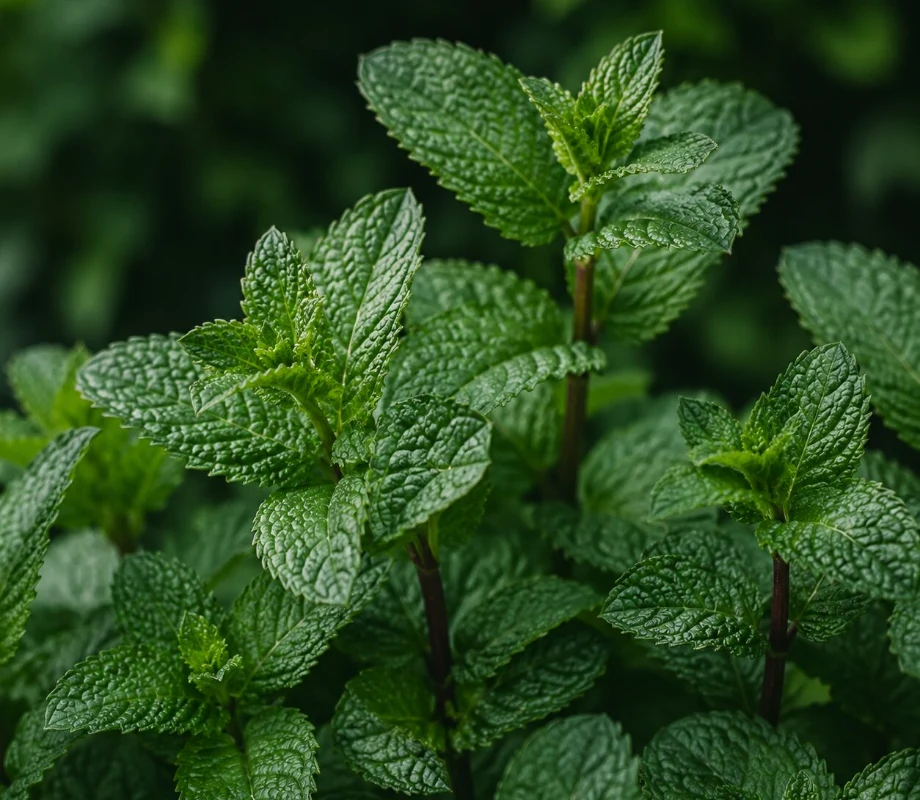 Mint growing indoors