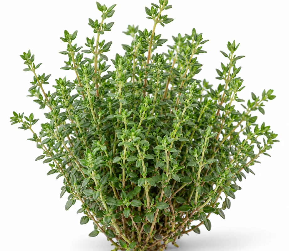 Thyme growing indoors
