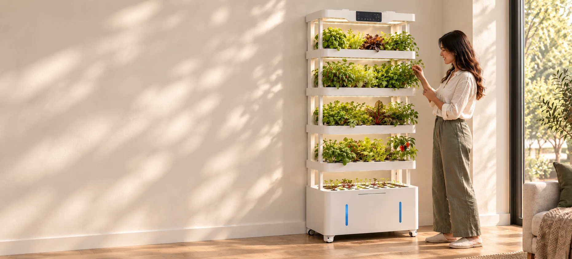 Illustrative in-use setting with NutraTower Premium