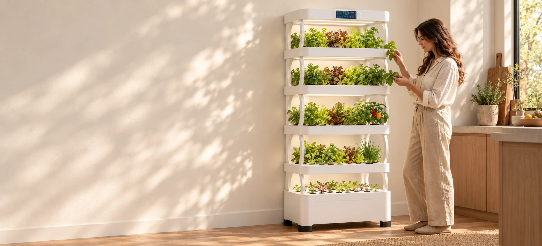 Illustrative in-use setting with Pro Shelf